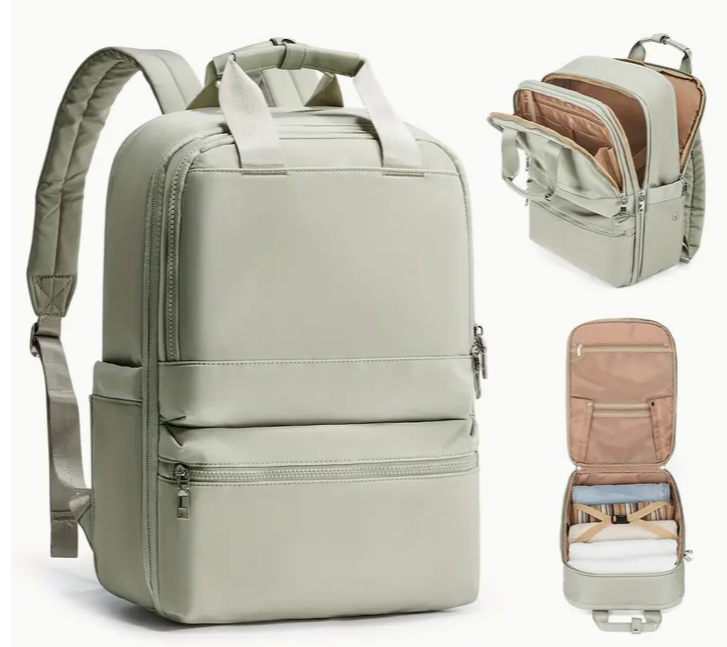 תיק גב מותאם ללימודים עם תא מובנה ללפטופ / אייפד ותאים קטנים