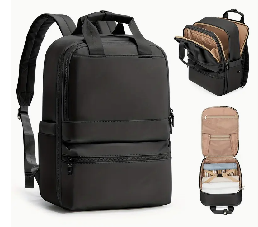 תיק גב מותאם ללימודים עם תא מובנה ללפטופ / אייפד ותאים קטנים